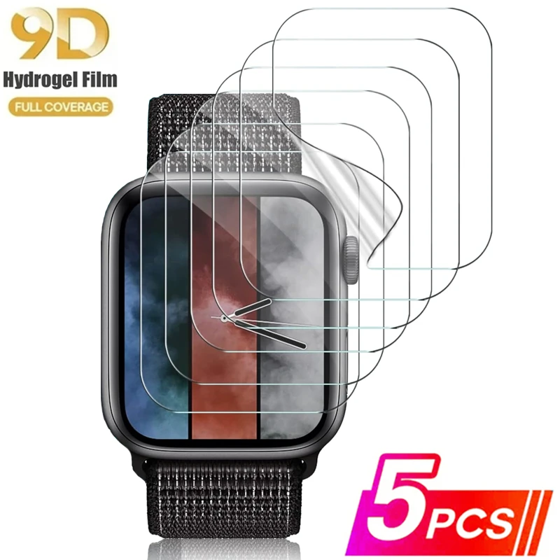 5 шт. гидрогелевая пленка для Apple Watch 46 мм 44 мм 40 мм 45 мм 41 мм 42 мм 49 мм 38 мм Защитная пленка для экрана iwatch series Ultra 9 8 7 SE 6 5 S10
5 шт. гидрогелевая пленка для Apple Watch 46 мм 44 мм 40 мм 45 мм 41 мм 42 мм 49 мм 38 мм Защитная пленка для экрана iwatch series Ultra 9 8 7 SE 6 5 S10