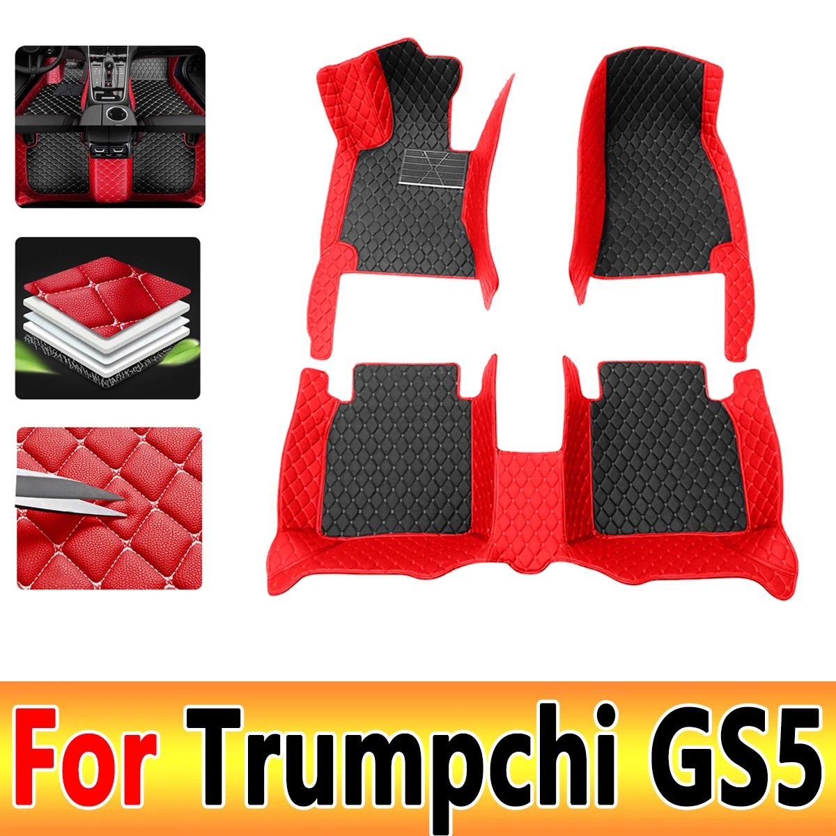 Автомобильные коврики для GAC Trumpchi GS5 2019 2020, индивидуальные автомобильные подкладки для ног, интерьерные аксессуары
Автомобильные коврики для GAC Trumpchi GS5 2019 2020, индивидуальные автомобильные подкладки для ног, интерьерные аксессуары