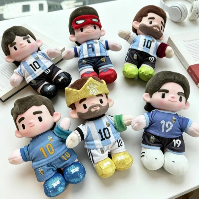 Yuanlongyuanchuang Argentina Messi Soccer Blind Box Keychain 5 Regular+3 Mystery Soft Vinyl Plush Collectible Gift In Stock
Yuanlongyuanchuang Argentina Messi Soccer Blind Box Keychain 5 Regular+3 Mystery Soft Vinyl Plush Collectible Gift In Stock
