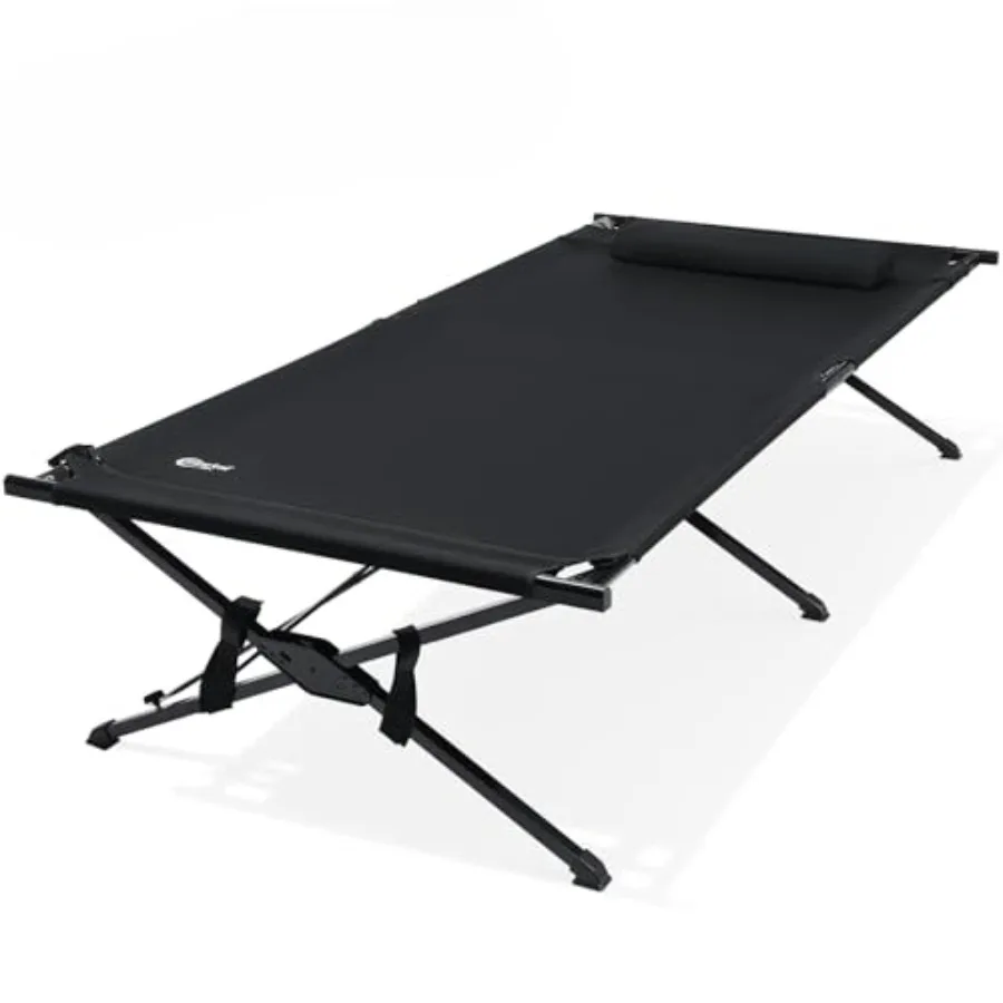 42" Extra Wide Camping Cots for Adults 600 LBs Heavy Duty Large Folding Cot with Pillow Portable Sleeping Cot for Camping Guest
42" Extra Wide Camping Cots for Adults 600 LBs Heavy Duty Large Folding Cot with Pillow Portable Sleeping Cot for Camping Guest