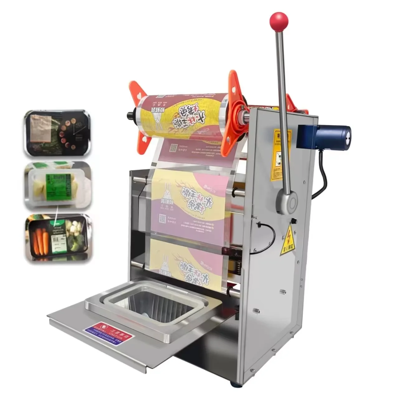 Desktop Fast Food Tray Sealing Machine Tray Sealer Packaging Machine
Desktop Fast Food Tray Sealing Machine Tray Sealer Packaging Machine