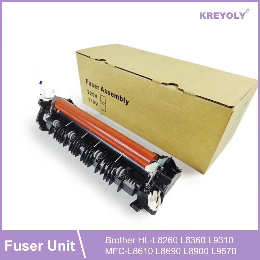 Compatible Fuser Unit Fuser Assembly for Brother HL-L8260 L8360 L9310 MFC-L8610 L8690 L8900 L9570 D00C54001 D00C55001 110V 220V
Compatible Fuser Unit Fuser Assembly for Brother HL-L8260 L8360 L9310 MFC-L8610 L8690 L8900 L9570 D00C54001 D00C55001 110V 220V