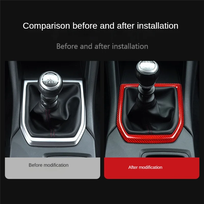 Car Gear Panel Cover Interior Trim For Subaru WRX Carbon Fiber Accessories For Subaru WRX 2022 2023
Car Gear Panel Cover Interior Trim For Subaru WRX Carbon Fiber Accessories For Subaru WRX 2022 2023