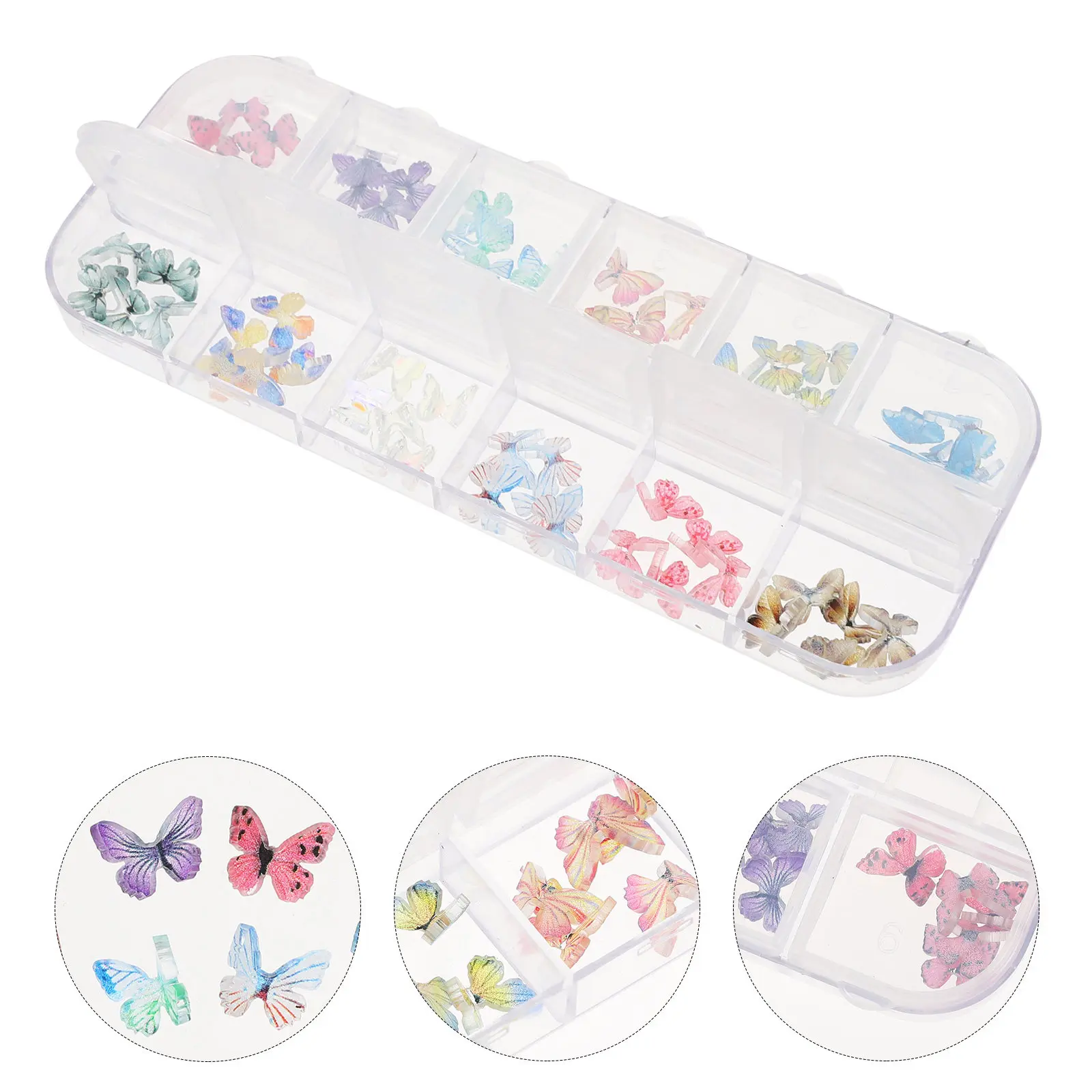 Butterfly Art Decor Resin Adornment Manicure DIY Accessory 3D Nail nament Beautiful Color Design Excellent Texture Simple
Butterfly Art Decor Resin Adornment Manicure DIY Accessory 3D Nail nament Beautiful Color Design Excellent Texture Simple