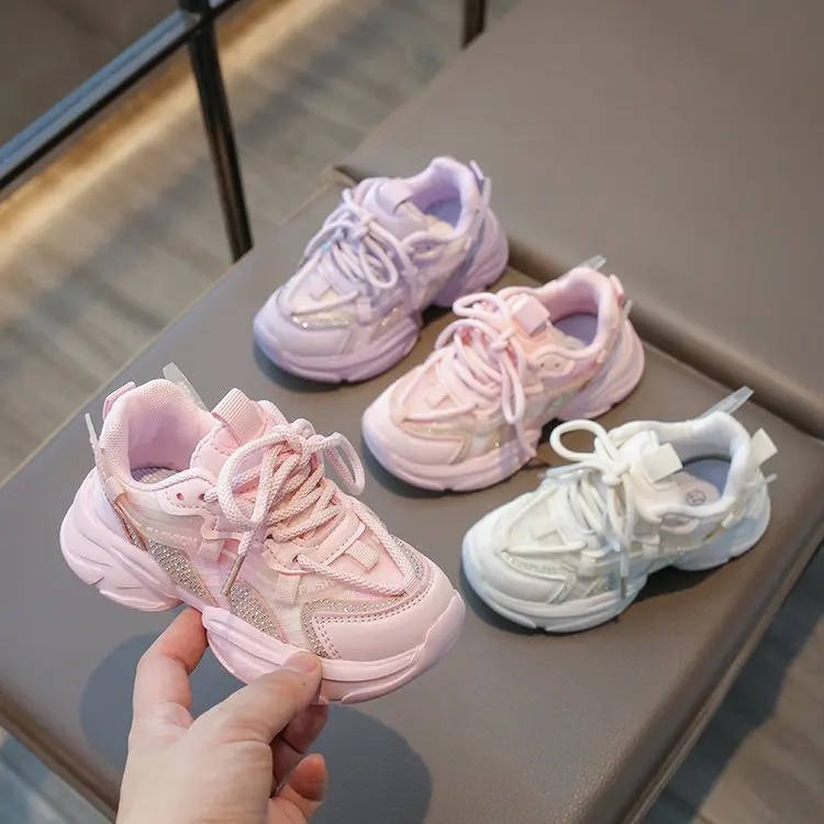 Children's Sneakers 2024 Spring Causal White Sneakers for Kids Girls Fashion Breathable Non-slip Toddlers School Running Shoes
Children's Sneakers 2024 Spring Causal White Sneakers for Kids Girls Fashion Breathable Non-slip Toddlers School Running Shoes