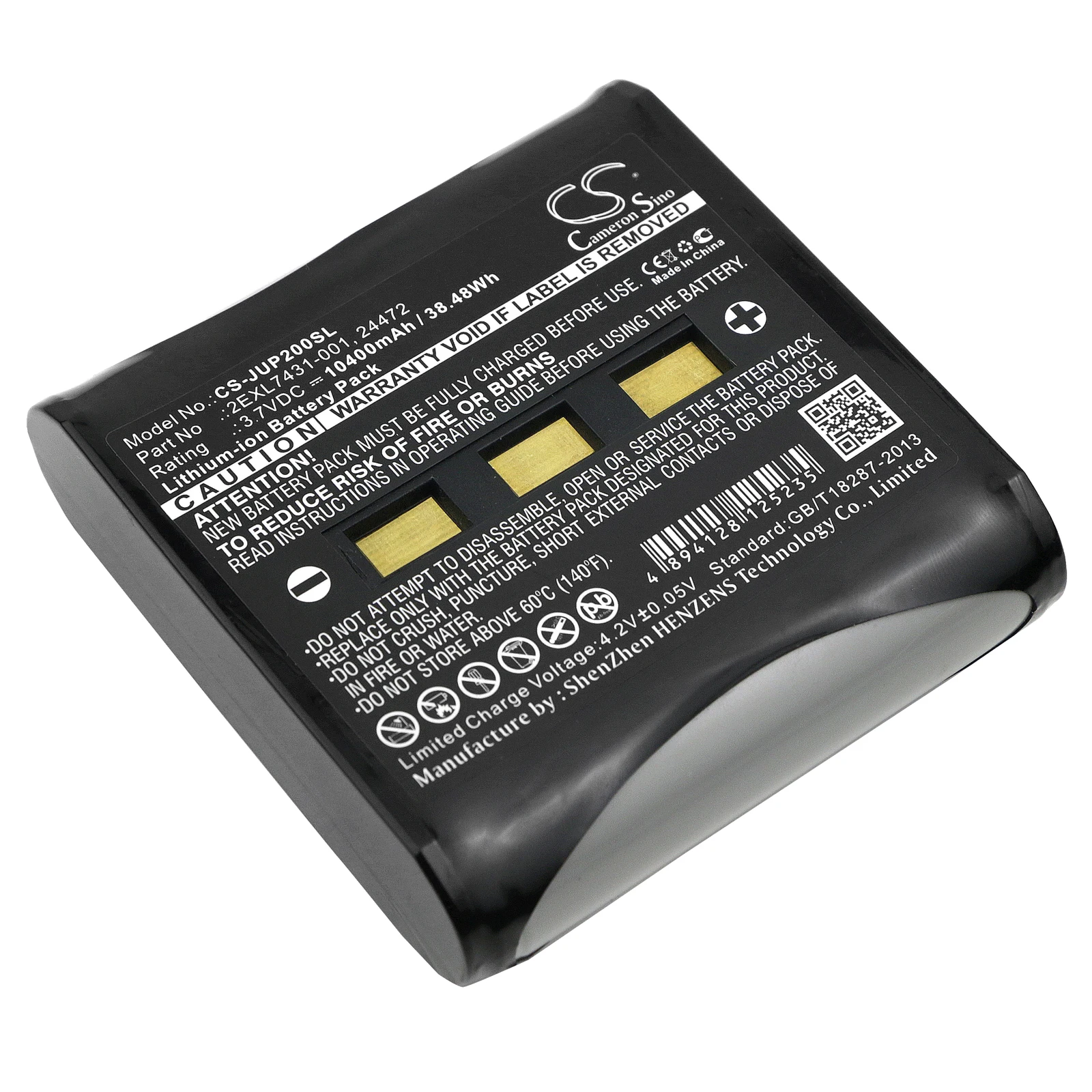 Li-ion Equipment, Survey, Test Battery for Carlson, 3.7V, 10400mAh, Compatible Models: Mini 2, Surveyor 2
Li-ion Equipment, Survey, Test Battery for Carlson, 3.7V, 10400mAh, Compatible Models: Mini 2, Surveyor 2