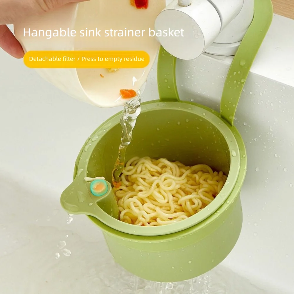 Creative Sink Hanging Strainer Basket Openable Bottom Cover Quickly Drain Kitchen Garbage Filter Detachable Easy To Clean
Creative Sink Hanging Strainer Basket Openable Bottom Cover Quickly Drain Kitchen Garbage Filter Detachable Easy To Clean