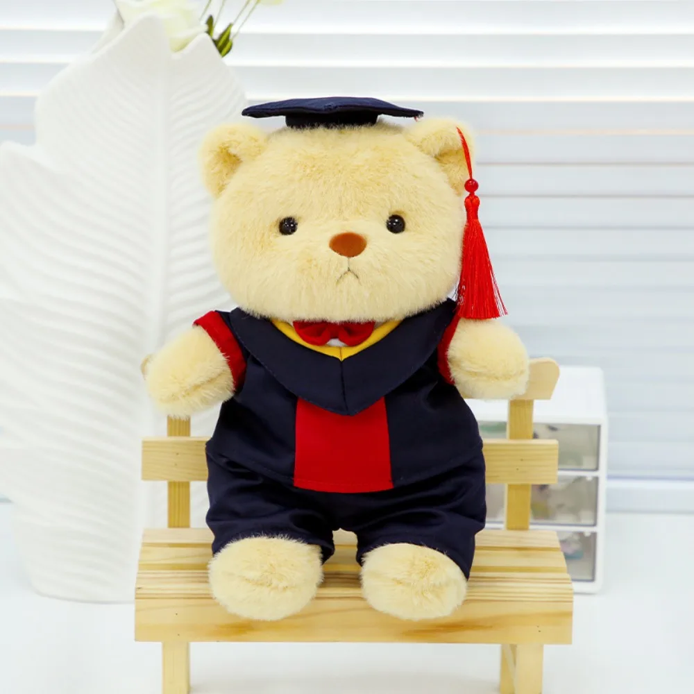 Removable Outerwear Doctor Cap Graduation Bear Doll with Doctorial Hat Doctor's Uniform Bachelor Bear Plush Toy 30cm Sitting
Removable Outerwear Doctor Cap Graduation Bear Doll with Doctorial Hat Doctor's Uniform Bachelor Bear Plush Toy 30cm Sitting