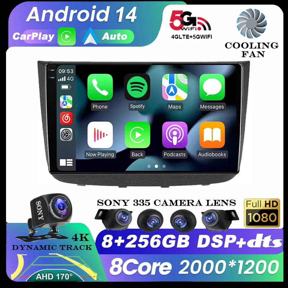 Android 14 Auto Carplay Car Radio Multimedia Player For Mercedes-Benz Vito 2 W639 Viano 2 2003 - 2015 Navigation GPS 4G+WIFI BT
Android 14 Auto Carplay Car Radio Multimedia Player For Mercedes-Benz Vito 2 W639 Viano 2 2003 - 2015 Navigation GPS 4G+WIFI BT