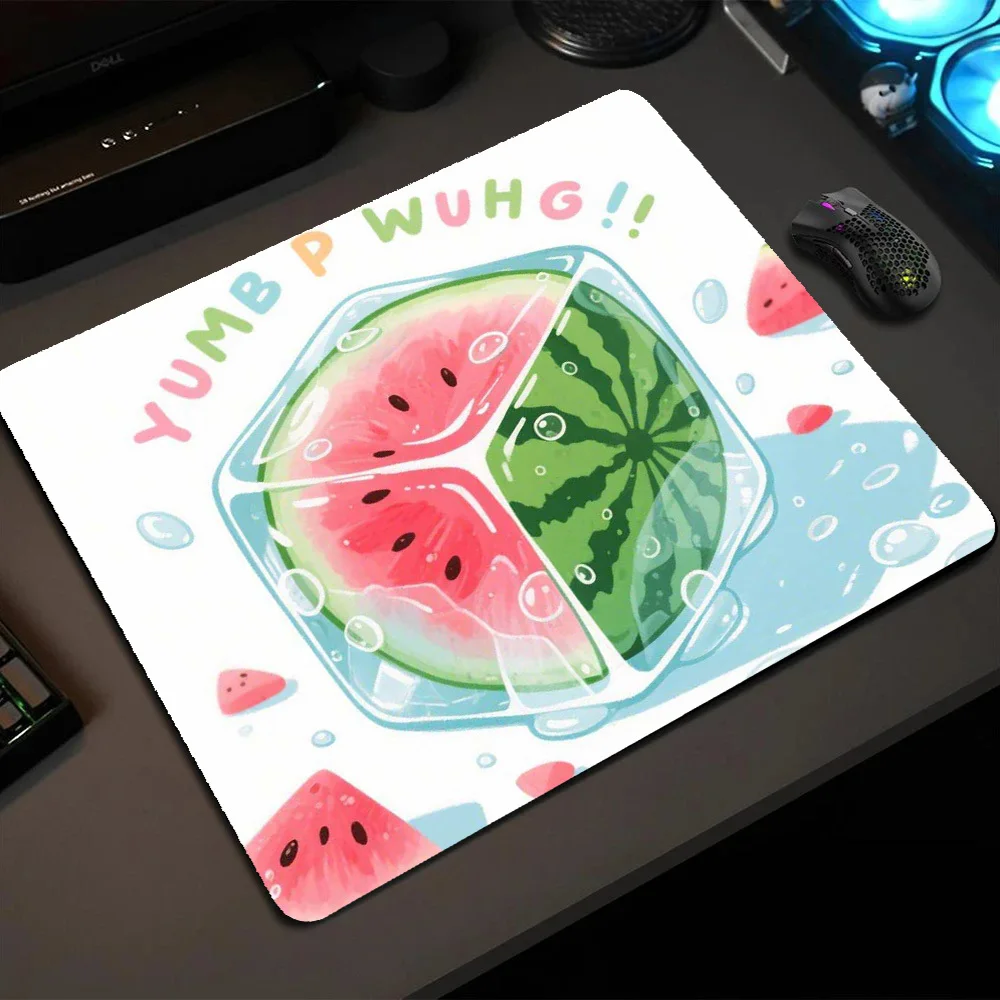 Watermelon summer pattern mouse pad, small size, game rubber material, suitable for office and home use, high quality
Watermelon summer pattern mouse pad, small size, game rubber material, suitable for office and home use, high quality