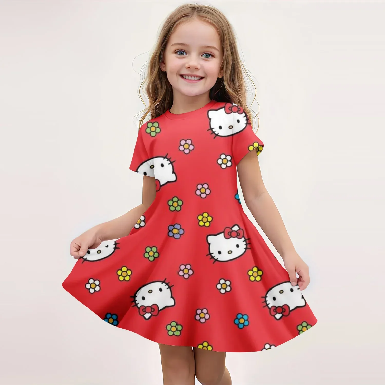 Miniso Hello Kitty Girl Suitable for 3-14 Years Old Kids' Dresses Girls' Dress 2025 Kids Clothes Children Clothing Summer Party
Miniso Hello Kitty Girl Suitable for 3-14 Years Old Kids' Dresses Girls' Dress 2025 Kids Clothes Children Clothing Summer Party