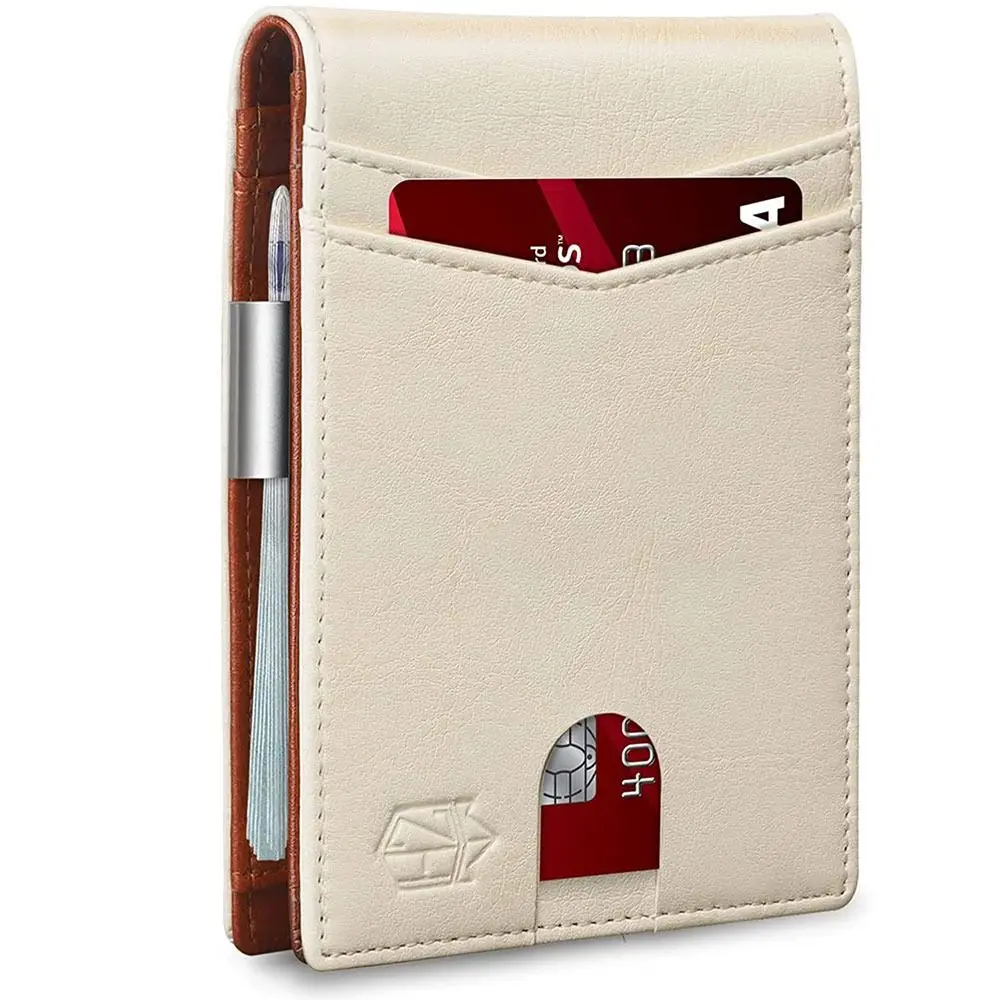 Минималистичный тонкий маленький кошелек с блокировкой RFID, держатель для кредитных карт, мужской тонкий кошелек с защитой от сканирования и зажимом для денег, кожаный кошелек
Минималистичный тонкий маленький кошелек с блокировкой RFID, держатель для кредитных карт, мужской тонкий кошелек с защитой от сканирования и зажимом для денег, кожаный кошелек