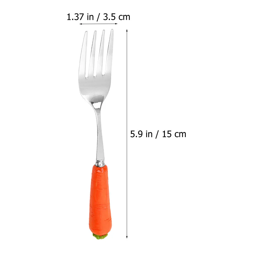 1Set Tableware Kit Stainless Steel Fork Spoon Set Cartoon Carrot Handle Adorable Cutlery Eating Kit for
1Set Tableware Kit Stainless Steel Fork Spoon Set Cartoon Carrot Handle Adorable Cutlery Eating Kit for