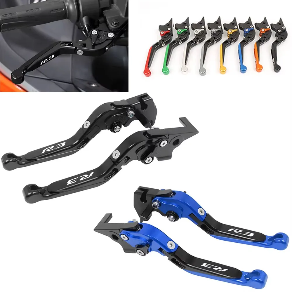 Motorcycle Accessories Folding Brake Clutch Levers Handlebar Grips For YAMAHA YZF R3 YZFR3 2015-2020 YZF-R3 Handle Lever
Motorcycle Accessories Folding Brake Clutch Levers Handlebar Grips For YAMAHA YZF R3 YZFR3 2015-2020 YZF-R3 Handle Lever