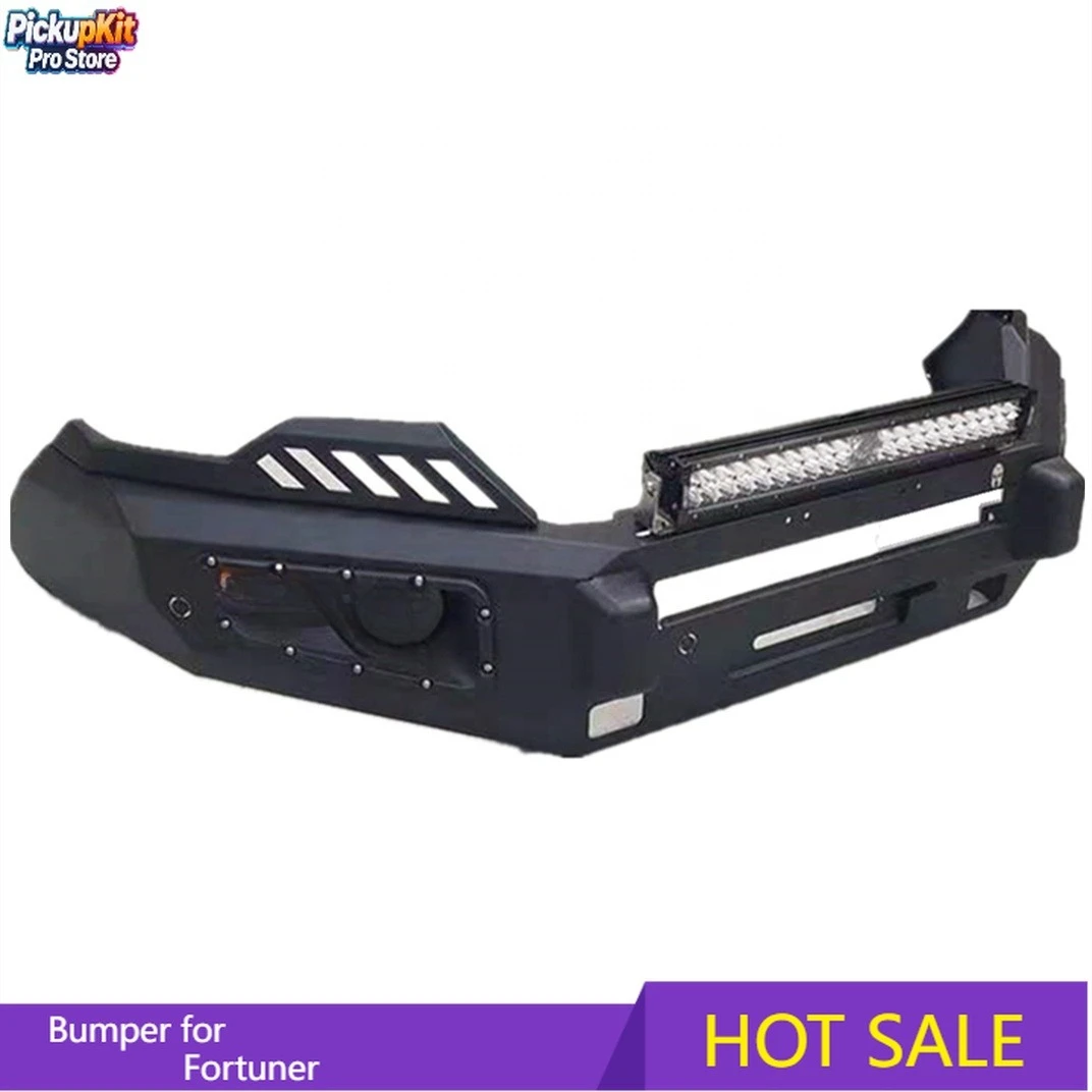 Premium Heavy Duty 4x4 Off-Road Front Bumper Bull Bar Exterior Accessories for Fortuner
Premium Heavy Duty 4x4 Off-Road Front Bumper Bull Bar Exterior Accessories for Fortuner