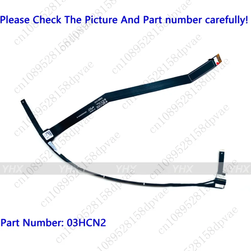 GYX New 03HCN2 3HCN2 For Dell Alienware X15 R1 Camera Webcam Connector Line Cable.
GYX New 03HCN2 3HCN2 For Dell Alienware X15 R1 Camera Webcam Connector Line Cable.