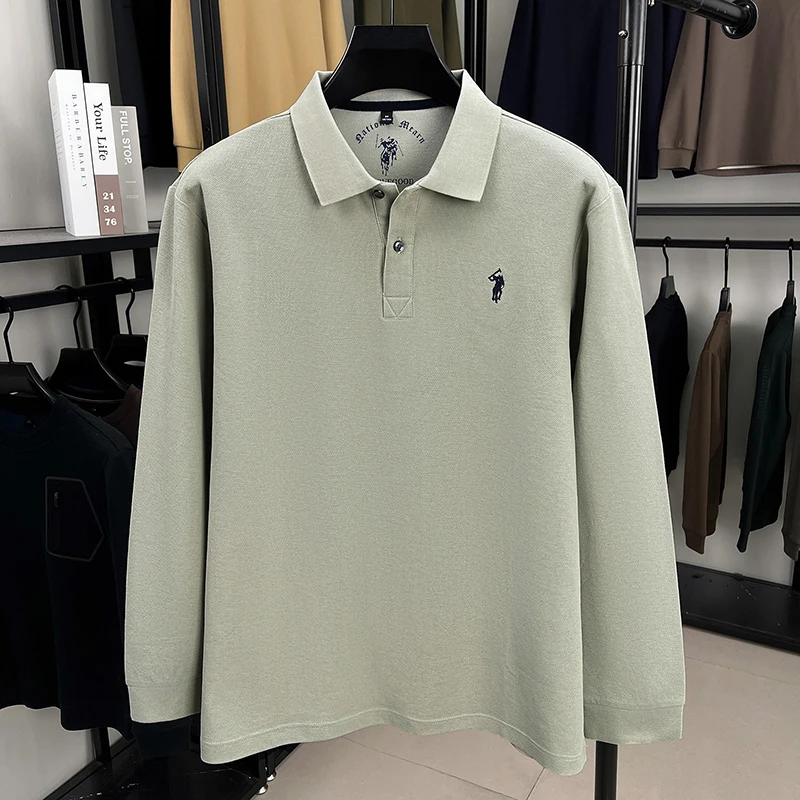Мужская весенне-осенняя одежда, 100% хлопок, водолазка, нижнее белье на осень, майка среднего возраста, рубашка поло
Мужская весенне-осенняя одежда, 100% хлопок, водолазка, нижнее белье на осень, майка среднего возраста, рубашка поло