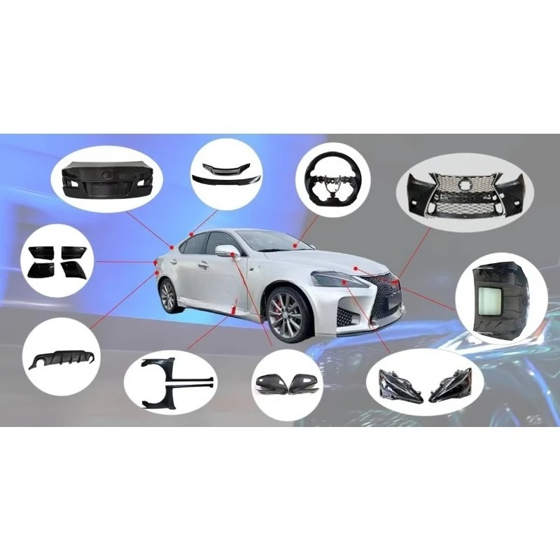 New Facelift 2006-2012 IS IS250 IS300 IS250C Update GSF CONVERSION KIT IS Bumper Body Kit with Fog Lamp for F-sport GRILLE
New Facelift 2006-2012 IS IS250 IS300 IS250C Update GSF CONVERSION KIT IS Bumper Body Kit with Fog Lamp for F-sport GRILLE