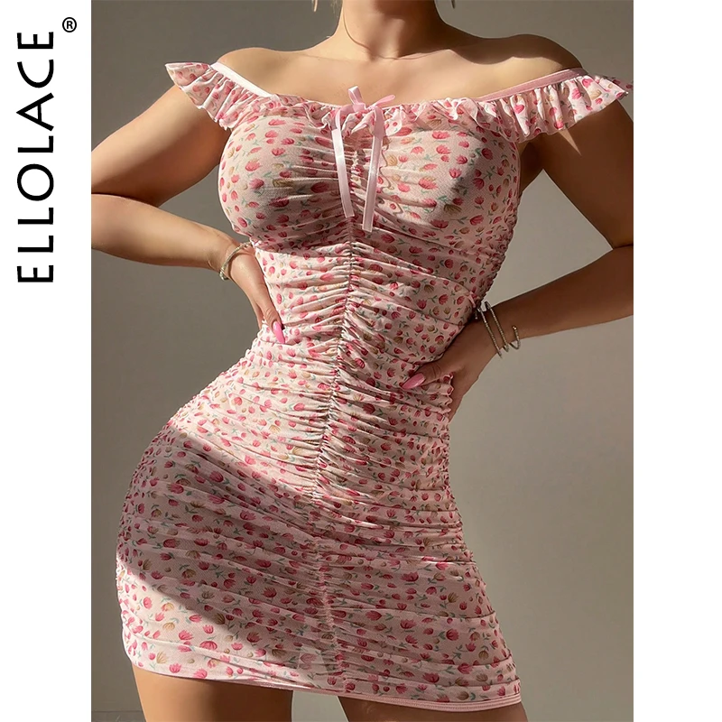 Ellolace Off Shoulder Ruffles Dress Floral Sweet Girl Slim Sexy Dress Sissy Adult Doll Hot Valentine Elegant Dresses Sexy Dames
Ellolace Off Shoulder Ruffles Dress Floral Sweet Girl Slim Sexy Dress Sissy Adult Doll Hot Valentine Elegant Dresses Sexy Dames