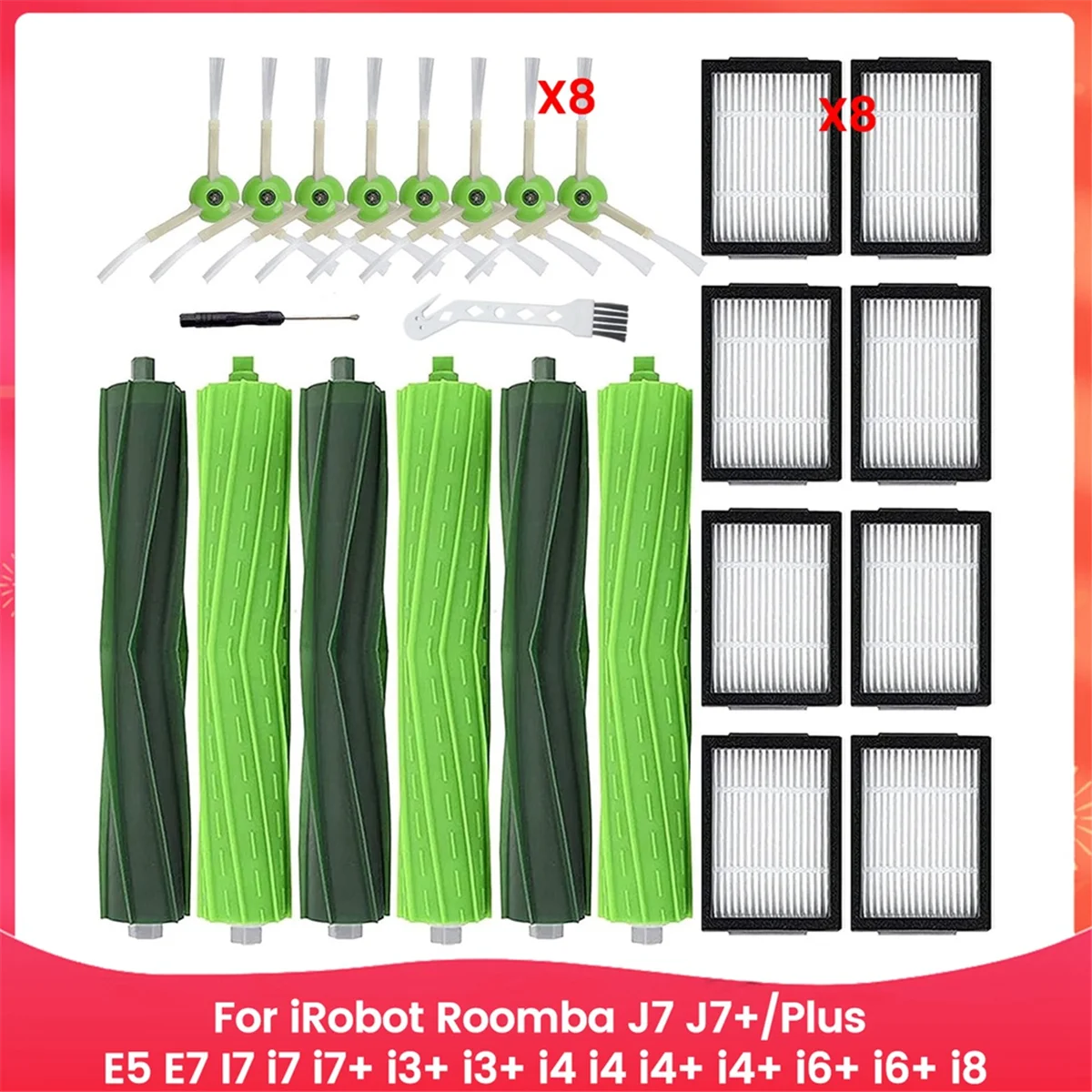A78E-запасные части для IRobot Roomba J7 J7+/Plus E5 E6 E7 I7 I7+ I3 I3+ I4 I4+ I6 I6+ I8 Комплект пополнения пылесоса
A78E-запасные части для IRobot Roomba J7 J7+/Plus E5 E6 E7 I7 I7+ I3 I3+ I4 I4+ I6 I6+ I8 Комплект пополнения пылесоса