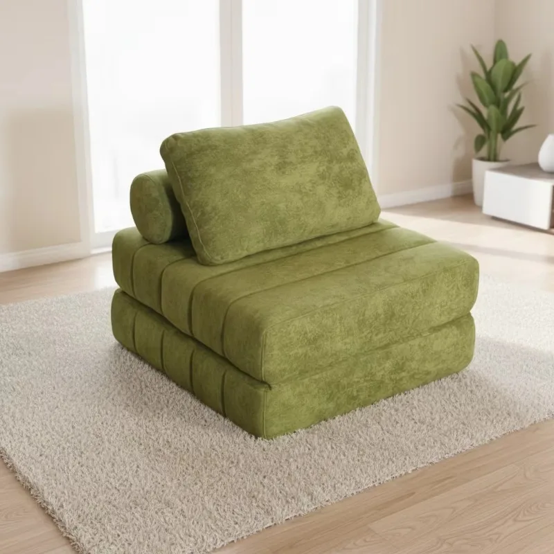Premium Convertible Simple Tufted Single Fabric Sofa Bed - Environmentally Friendly Durable Comfortable Foam Filled
Premium Convertible Simple Tufted Single Fabric Sofa Bed - Environmentally Friendly Durable Comfortable Foam Filled