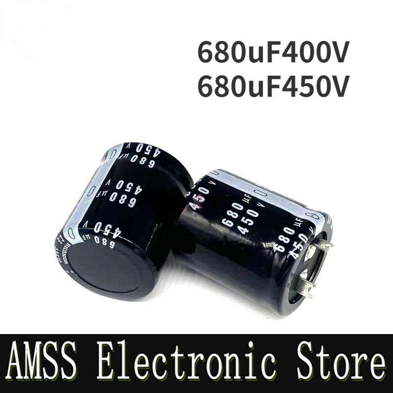 AMSS (1 шт.) nichicon 400V680UF инверторный алюминиевый электролитический конденсатор 450v680uf плоская ножка/квадратный угол 105 градусов Цельсия
AMSS (1 шт.) nichicon 400V680UF инверторный алюминиевый электролитический конденсатор 450v680uf плоская ножка/квадратный угол 105 градусов Цельсия