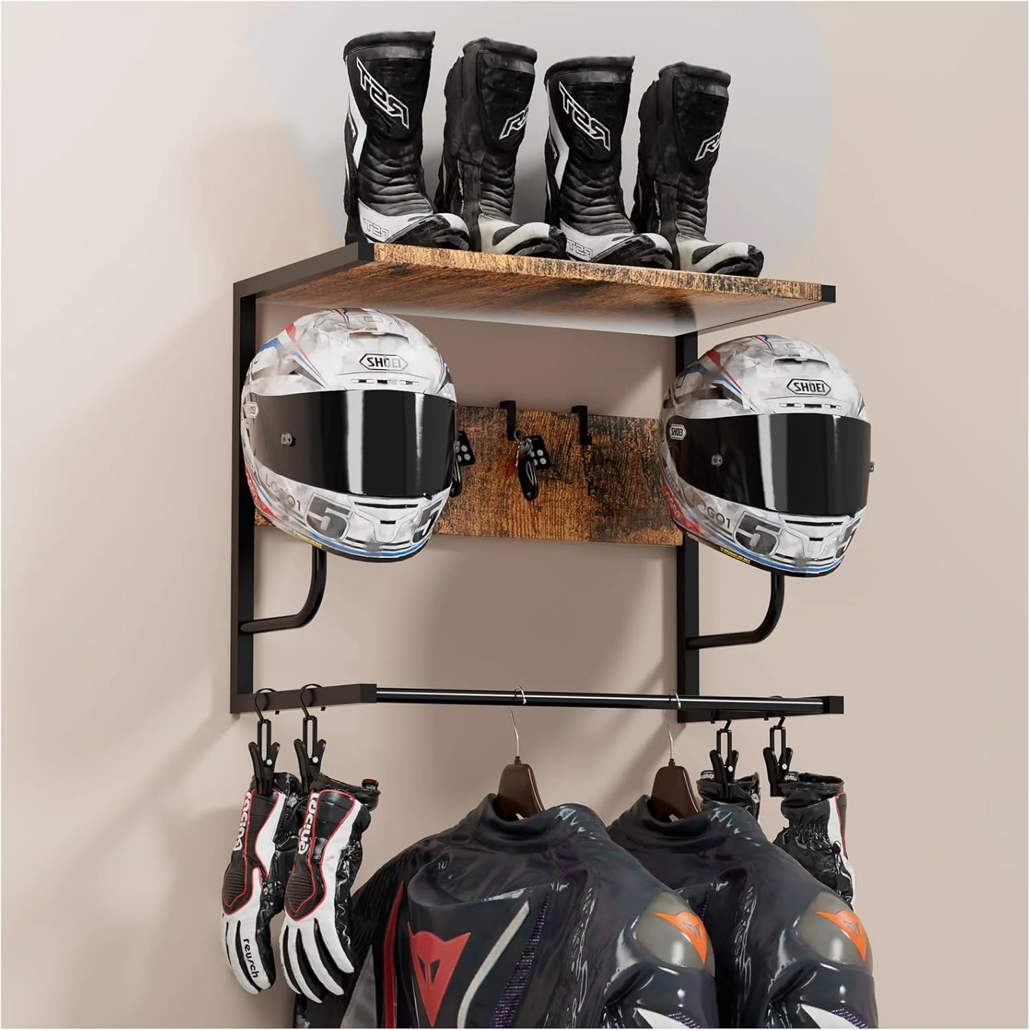 Держатель для мотоциклетного шлема с крючком и зажимом, вешалка для шлема, настенное крепление, подставка для шлема для хранения аксессуаров для мотоциклов
Держатель для мотоциклетного шлема с крючком и зажимом, вешалка для шлема, настенное крепление, подставка для шлема для хранения аксессуаров для мотоциклов