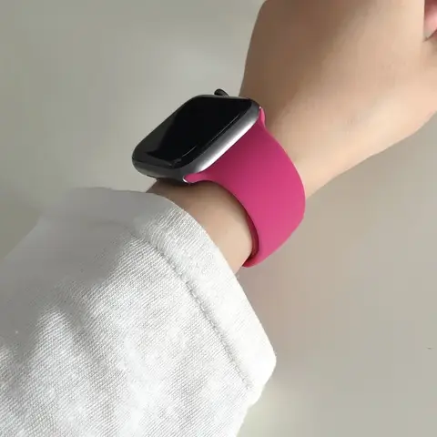 Cinturini per Apple Watch 10 46 mm 49mm 44 mm 45mm 40mm 42mm 41mm 38mm braccialetto sportivo iWatch serie 9 8 7 SE ultra 2 cinturino in silicone