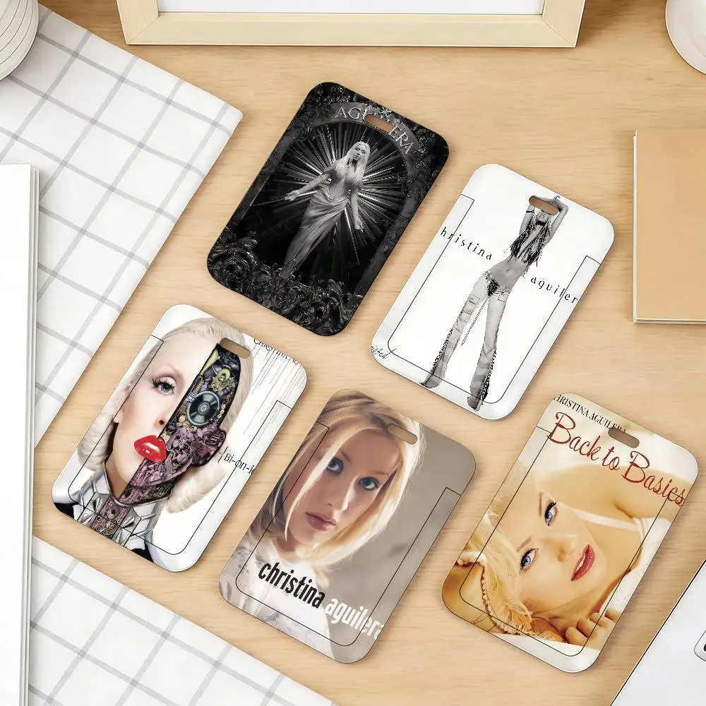 Singer C-Christina A-Aguilera Sliding card sleeve suitable for public transport subway and student cards
Singer C-Christina A-Aguilera Sliding card sleeve suitable for public transport subway and student cards