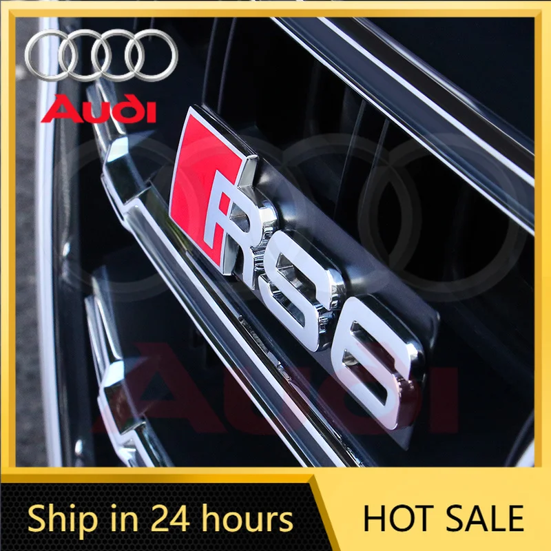 2025 Hot Car Logo Front Grille Emblem Stickers Refit Decoration Auto Accessories For Audi Series RS3 RS4 RS5 RS6 RS8 S3 S4 S5 S6
2025 Hot Car Logo Front Grille Emblem Stickers Refit Decoration Auto Accessories For Audi Series RS3 RS4 RS5 RS6 RS8 S3 S4 S5 S6