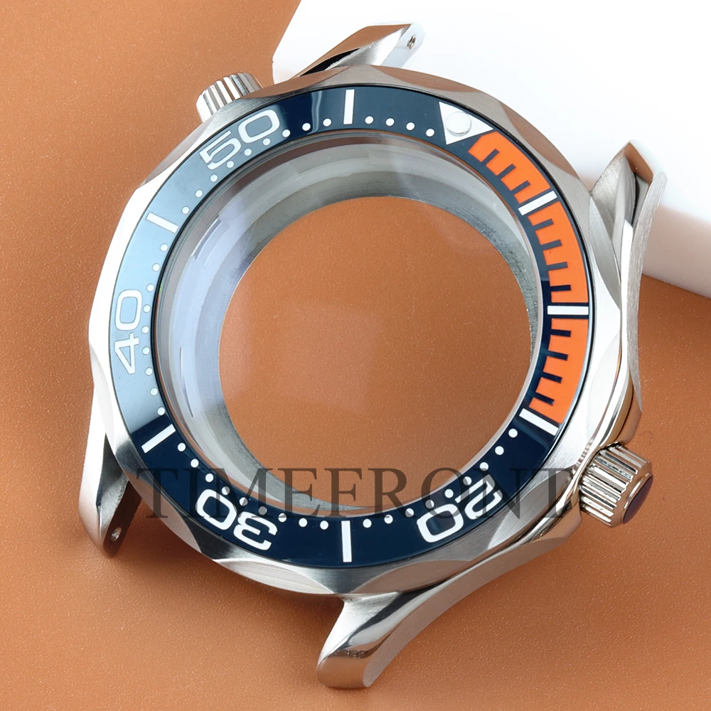 41mm NH35 Watch Case Waterproof For Seamaster 300 Stainless Steel Case Fit Seiko Mod NH35 NH36 Auto. Movement Watch Accessories
41mm NH35 Watch Case Waterproof For Seamaster 300 Stainless Steel Case Fit Seiko Mod NH35 NH36 Auto. Movement Watch Accessories
