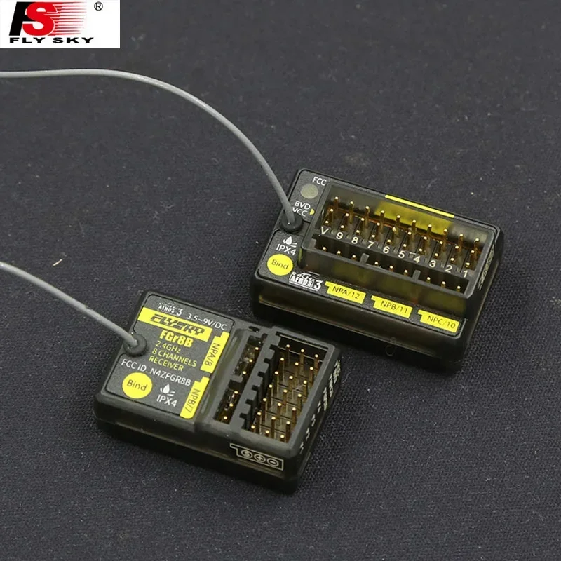 FLYSKY FGR8B FGr12B 2.4GHz 8 / 12CH Receiver PWM PPM Ibus for AFHDS3 Transmitters for RF Modules PL18/ NB4 /NB4 Lite RC Car Boat
FLYSKY FGR8B FGr12B 2.4GHz 8 / 12CH Receiver PWM PPM Ibus for AFHDS3 Transmitters for RF Modules PL18/ NB4 /NB4 Lite RC Car Boat