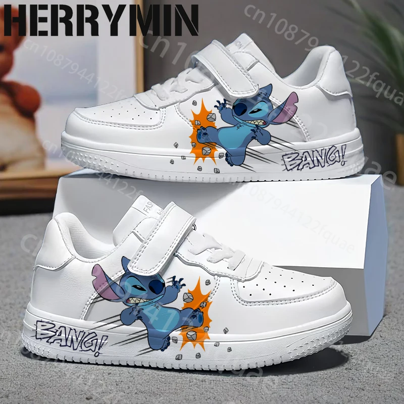 Детская обувь с мультяшным принтом Stitch Little Monster для мальчиков и девочек, непромокаемая кожаная удобная обувь для родителей и детей, мужская и женская обувь
Детская обувь с мультяшным принтом Stitch Little Monster для мальчиков и девочек, непромокаемая кожаная удобная обувь для родителей и детей, мужская и женская обувь