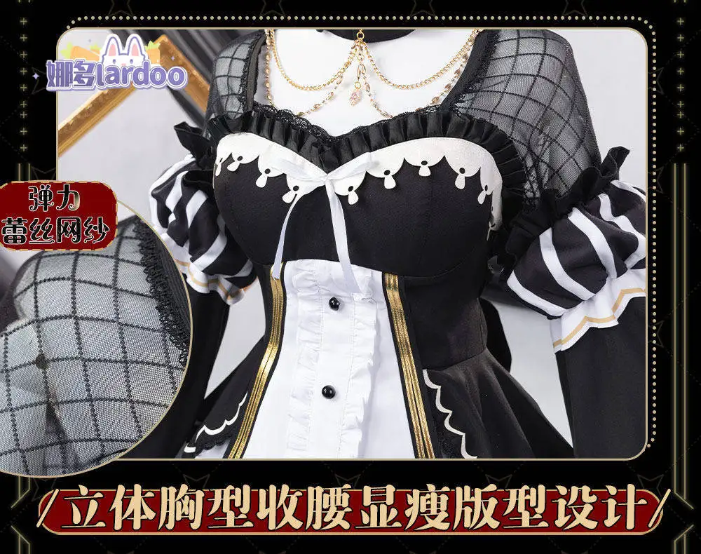 Game Magical Girl Witch Trial Saeki Millia Cosplay Costume Uniform Halloween Carnival Party Christmas Play Role Clothes Clothing
Game Magical Girl Witch Trial Saeki Millia Cosplay Costume Uniform Halloween Carnival Party Christmas Play Role Clothes Clothing