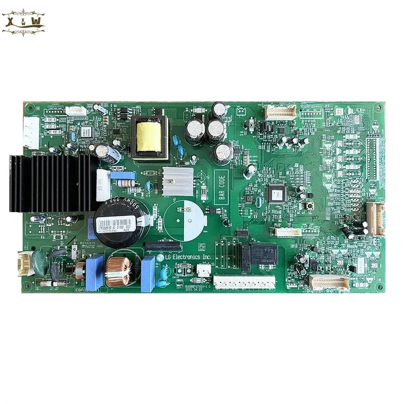 Подходит для холодильников LG: инверторная плата управления EBR32965105, EBR32965165, EBR329651.
Подходит для холодильников LG: инверторная плата управления EBR32965105, EBR32965165, EBR329651.