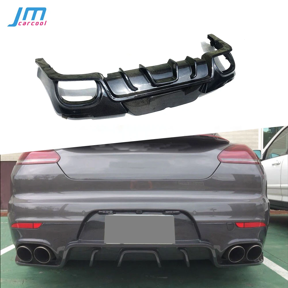 Real Carbon Fiber Rear Bumper Diffuser Lip For Porsche Panamera 970 GTS Turbo S Hatchback Facelift 2014 - 2016 Rear Diffuser
Real Carbon Fiber Rear Bumper Diffuser Lip For Porsche Panamera 970 GTS Turbo S Hatchback Facelift 2014 - 2016 Rear Diffuser