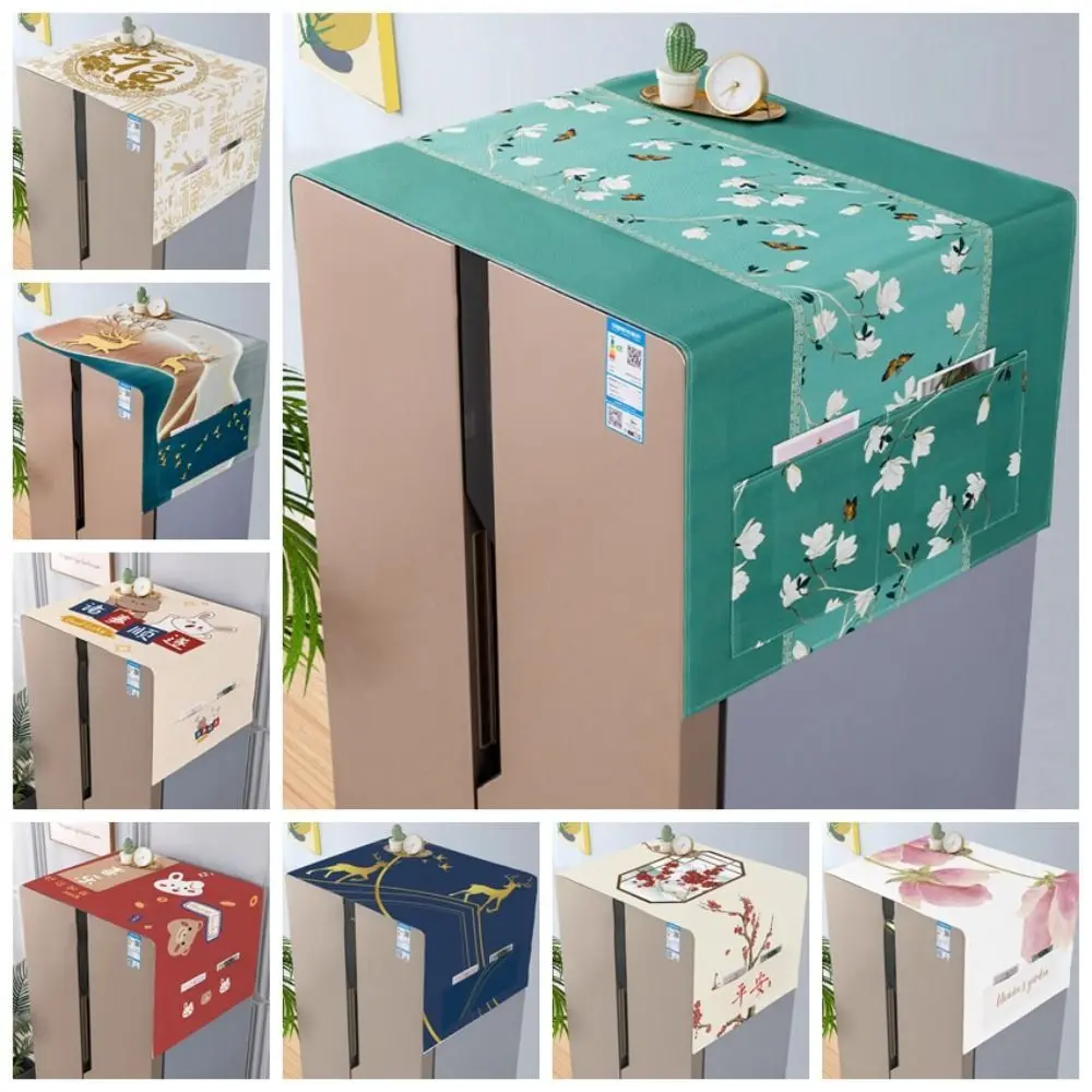 Dust-proof Refrigerator Dust Covers with Hanging Bags Cartoon Washer Dust Cloth Multi-function Fashionable
Dust-proof Refrigerator Dust Covers with Hanging Bags Cartoon Washer Dust Cloth Multi-function Fashionable