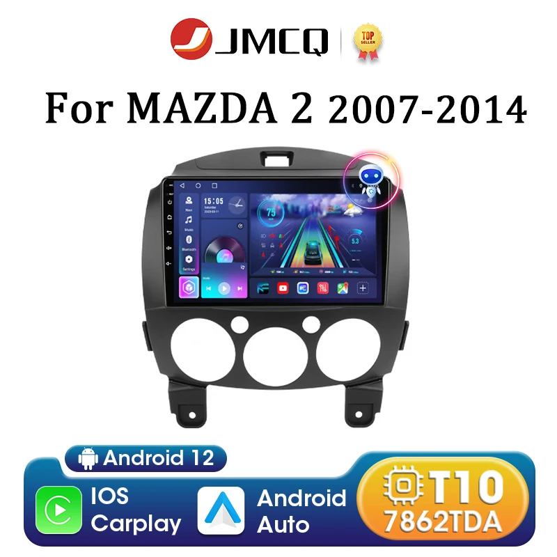 JMCQ Car Radio 2 Din Android 12 Multimedia Video Player For MAZDA 2 Mazda2 2007-2014 Navigation GPS 4G+WIFI Carplay Autoradio
JMCQ Car Radio 2 Din Android 12 Multimedia Video Player For MAZDA 2 Mazda2 2007-2014 Navigation GPS 4G+WIFI Carplay Autoradio
