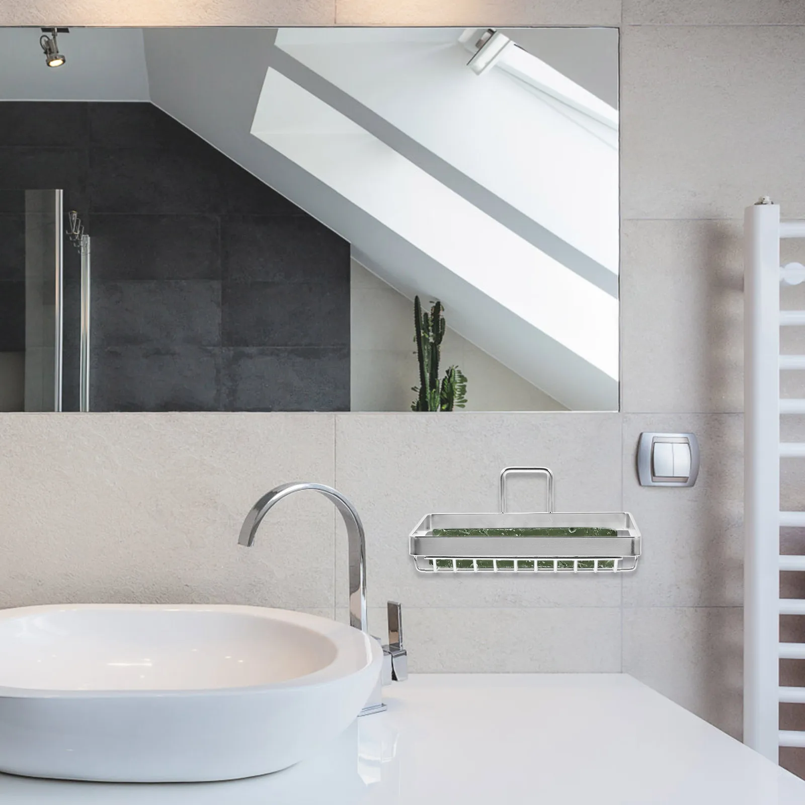 Wall Mounted Soap Dish Stainless Steel Bathroom Holder Shower Kitchen Drain Rack Storage Box Home Savers Portable Boxes
Wall Mounted Soap Dish Stainless Steel Bathroom Holder Shower Kitchen Drain Rack Storage Box Home Savers Portable Boxes