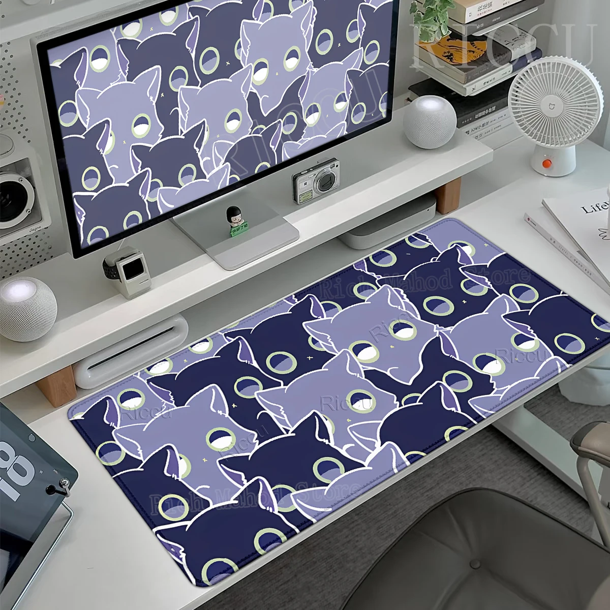 Cartoon Mouse Pads Purple Kitten Pattern Desk Pads Large Desk Mat Offices Computer Aesthetics Rubber Kawaii Cat Anti-Slip Carpet
Cartoon Mouse Pads Purple Kitten Pattern Desk Pads Large Desk Mat Offices Computer Aesthetics Rubber Kawaii Cat Anti-Slip Carpet
