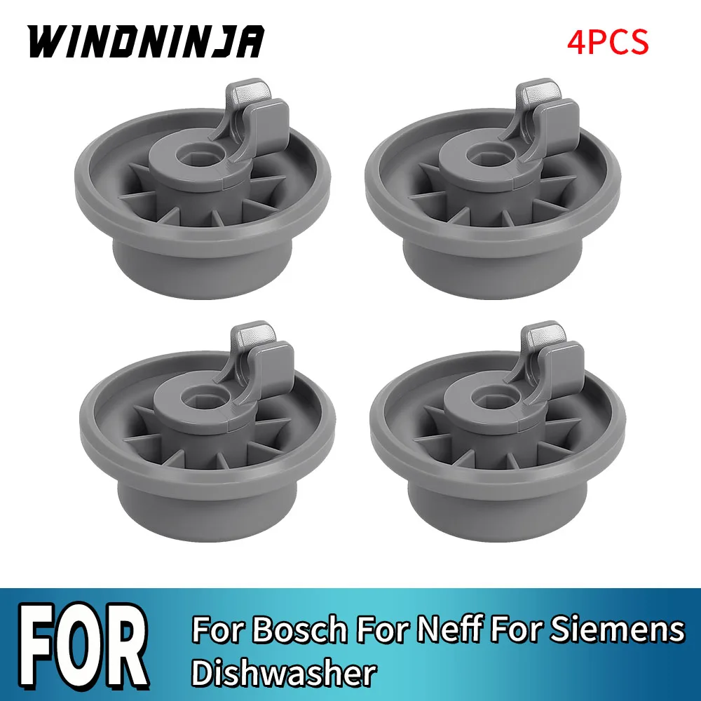 Колесики для корзины посудомоечной машины (4 шт.) для Bosch, Neff, Siemens, нижние ролики, запасные части
Колесики для корзины посудомоечной машины (4 шт.) для Bosch, Neff, Siemens, нижние ролики, запасные части