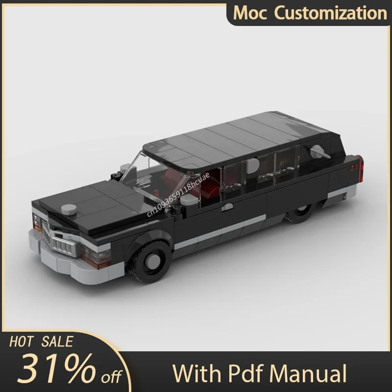 319 шт. Moc 1976 Cadillac DeVille, тяжелый автомобиль, классическая модель, строительные блоки, креативная сборка, кирпичи, игрушки, детские образовательные подарки
319 шт. Moc 1976 Cadillac DeVille, тяжелый автомобиль, классическая модель, строительные блоки, креативная сборка, кирпичи, игрушки, детские образовательные подарки