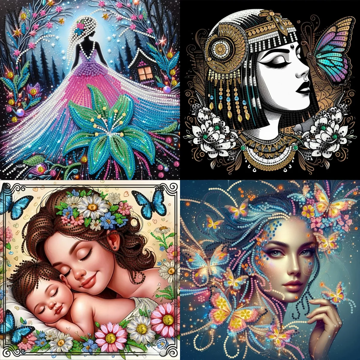 1 DIY frameless figure pattern irregular diamond painting set, suitable for wall decoration and decorative items
1 DIY frameless figure pattern irregular diamond painting set, suitable for wall decoration and decorative items