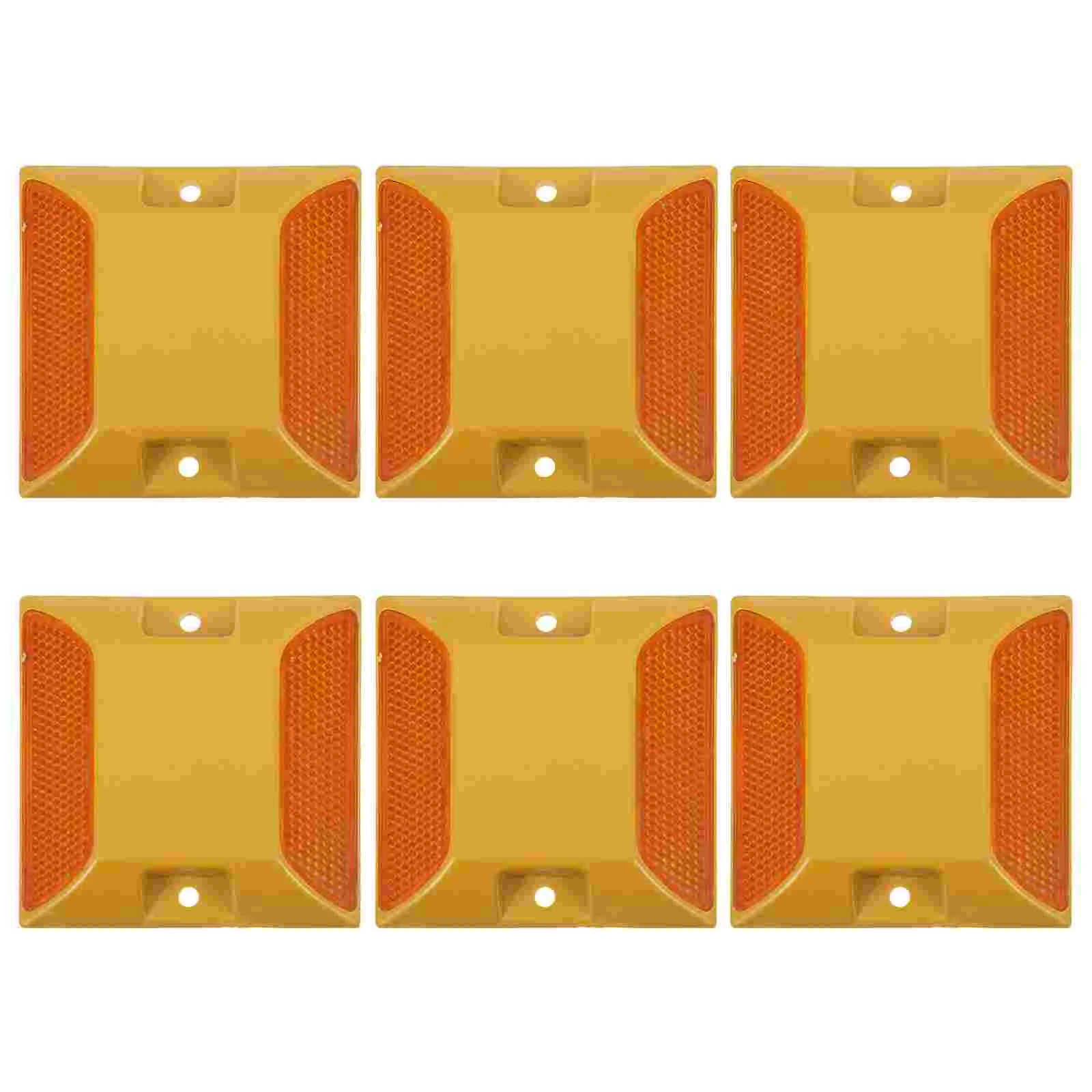 6 Pcs Plastic Road Spikes Reflective Marking Driveway Reflectors Heavy Duty Lane Markers Gear
6 Pcs Plastic Road Spikes Reflective Marking Driveway Reflectors Heavy Duty Lane Markers Gear