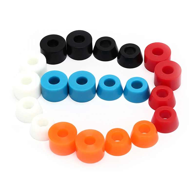 4pcs Skateboard PU Cushion Skateboard Shockproof Wheels Axle Bushings Scooter
4pcs Skateboard PU Cushion Skateboard Shockproof Wheels Axle Bushings Scooter