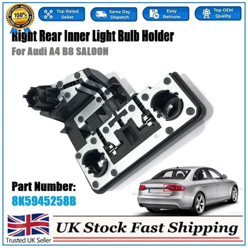 Rear Light Circuit Board Inner Outer Rear Light Assembly Bulb Socket 8K5945257B For Audi A4 B808 (2012-2012) Halogen Rear Light
Rear Light Circuit Board Inner Outer Rear Light Assembly Bulb Socket 8K5945257B For Audi A4 B808 (2012-2012) Halogen Rear Light