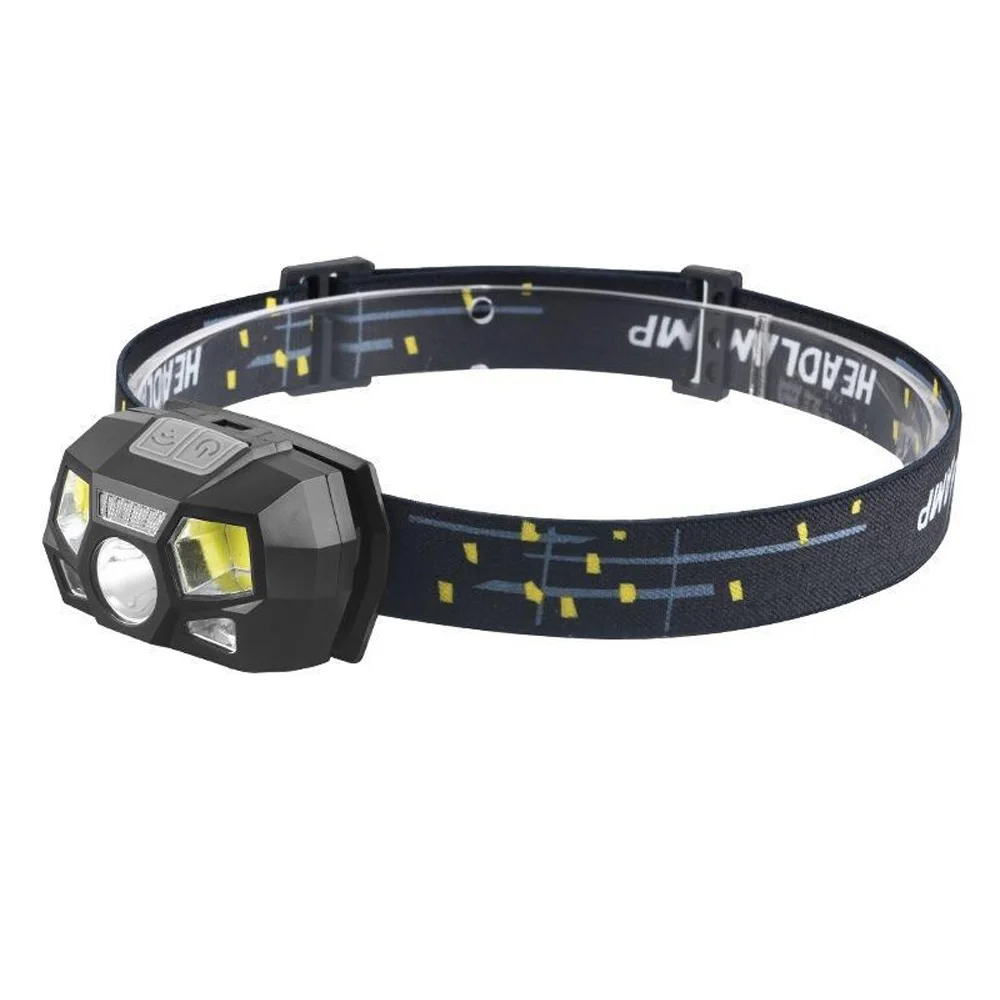 USB Rechargeable COB LED Headlamp with Motion Sensor Waterproof Bright Headlight for Fishing, Camping, Outdoor Use NA188S
USB Rechargeable COB LED Headlamp with Motion Sensor Waterproof Bright Headlight for Fishing, Camping, Outdoor Use NA188S