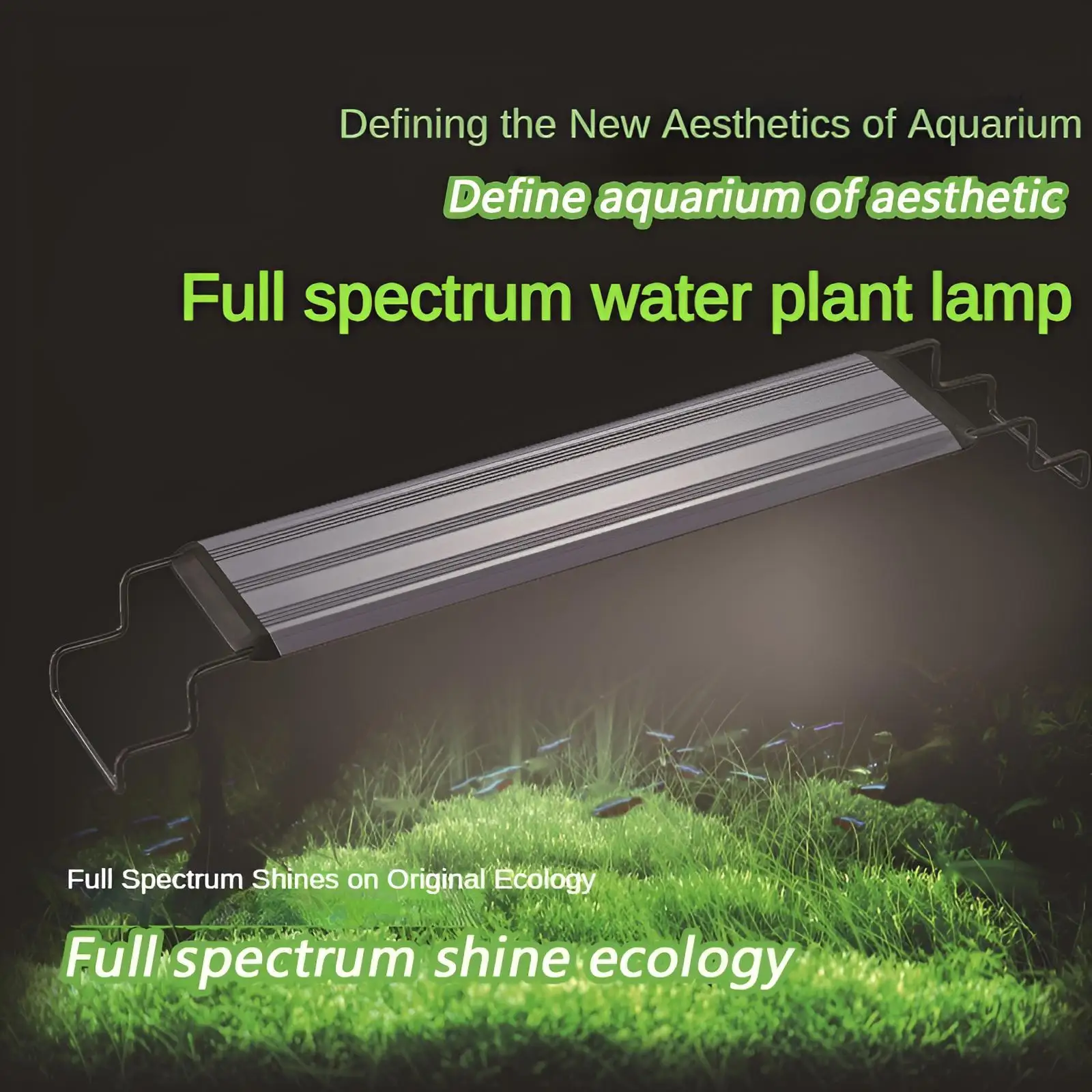 Full Spectrum Aquarium LED Light No Strobe Energy Saving Ultra Thin for Water Plants Coral
Full Spectrum Aquarium LED Light No Strobe Energy Saving Ultra Thin for Water Plants Coral