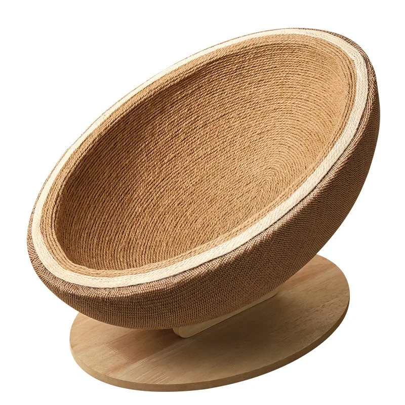 Hemp rope cat scratching board cat nest integrated, large cat claw grinding board
Hemp rope cat scratching board cat nest integrated, large cat claw grinding board