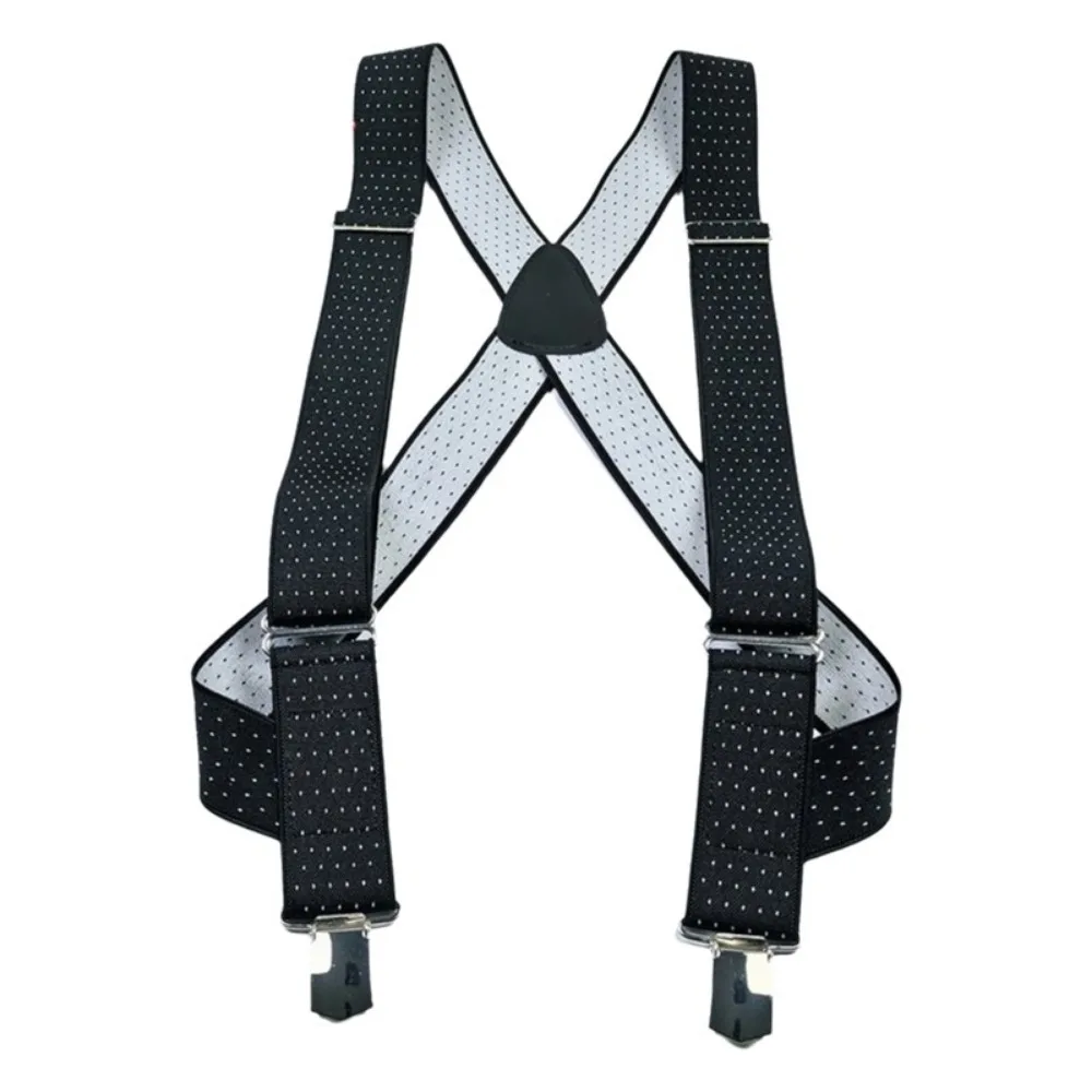 Retro 3.5X120cm Men's Suspenders Clip Adjustable High Elastic X-Type Suspenders 2 Clips Anti-slip Hanging Pants Clip Work Use
Retro 3.5X120cm Men's Suspenders Clip Adjustable High Elastic X-Type Suspenders 2 Clips Anti-slip Hanging Pants Clip Work Use